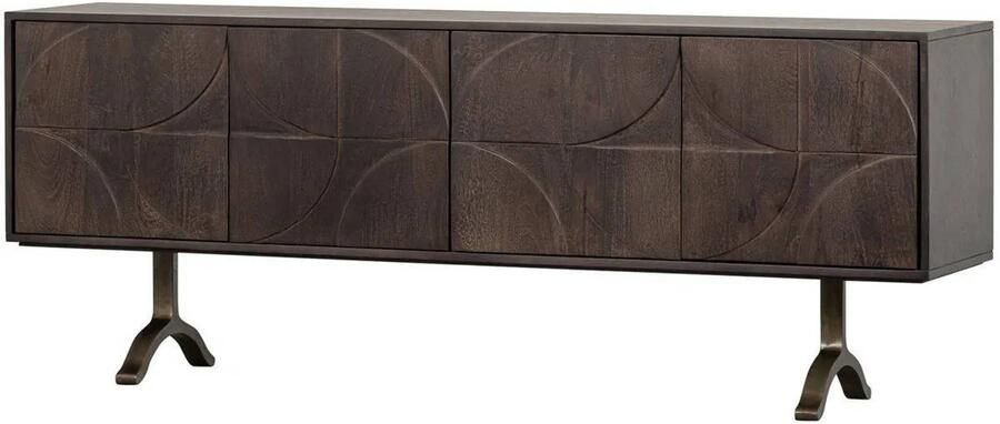 BePureHome Draw Dressoir Mangohout Walnoot 70x180x40 - Foto 2