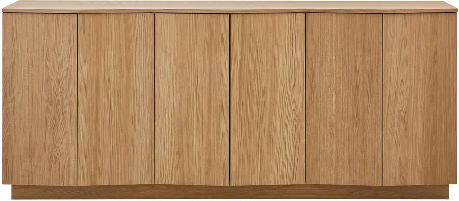 WOOOD dressoir 200 cm Zuma Eiken (fsc) Transparant 85x22x45 cm - Foto 2