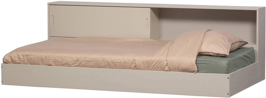 WOOOD Carter Bed Grenenhout Dust Beige 90x200 - Foto 3