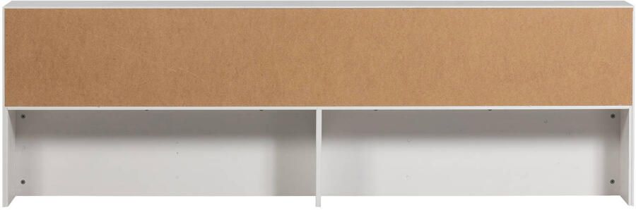 WOOOD Carter Bed Grenenhout Wit 90x200 - Foto 2