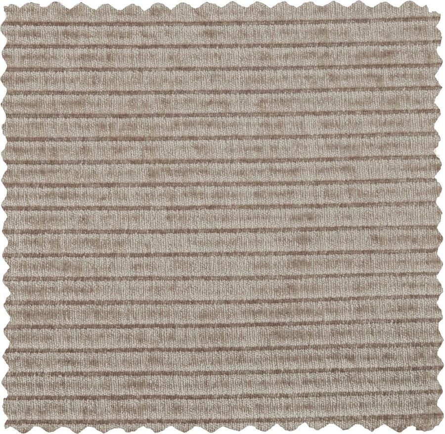 WOOOD Mojo Eetbankje Met Rugleuning Ribstof Donker Zand Beige 83x164x73 cm - Foto 2