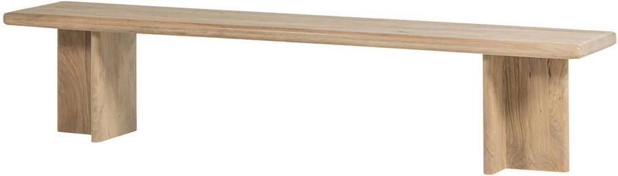 WOOOD Ato Eetbankje 220 CM Mangohout Naturel 47x220x45