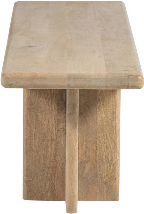 WOOOD Ato Eetbankje 220 CM Mangohout Naturel 47x220x45 - Foto 3