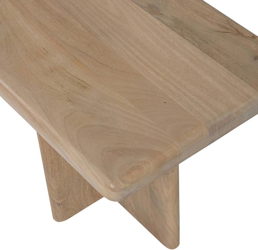 WOOOD Ato Eetbankje 220 CM Mangohout Naturel 47x220x45 - Foto 2
