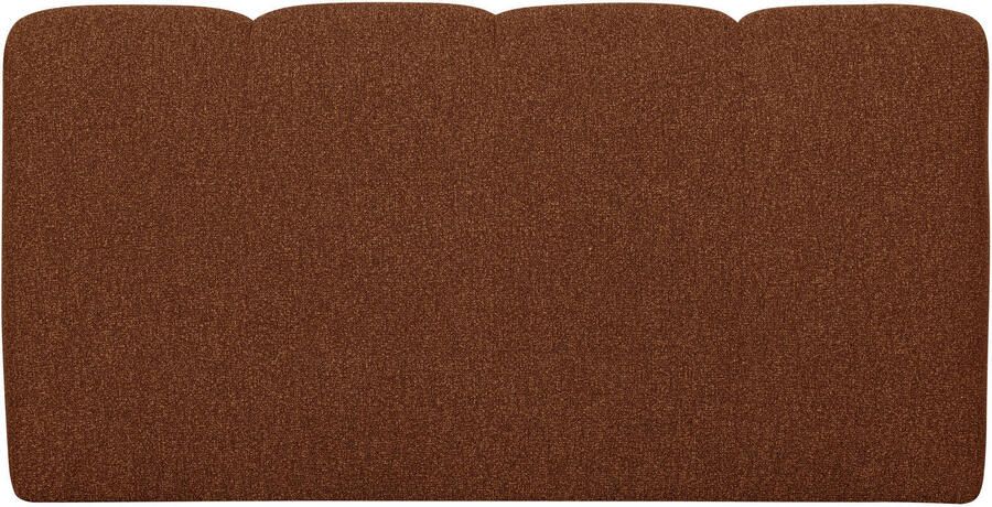 WOOOD Mojo Eetbankje Met Rugleuning 164 cm Mojo Bouclé Roest Bruin - Foto 2