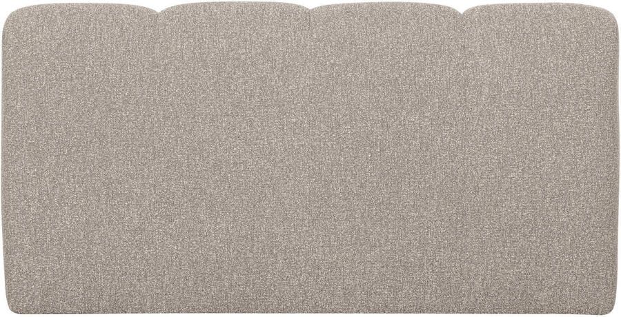 WOOOD Mojo Eetbankje Met Rugleuning 164 cm Mojo Bouclé Beige Melange - Foto 2