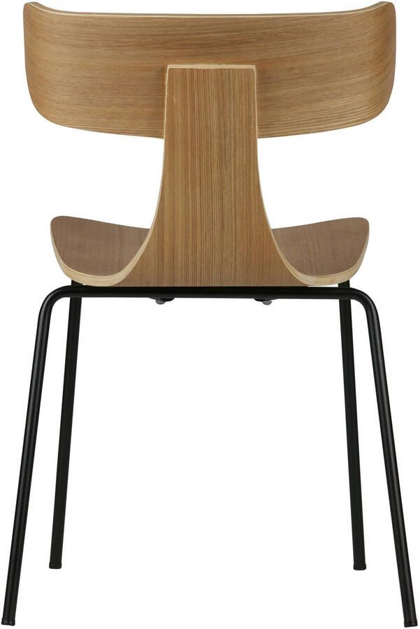 BePureHome eetkamerstoelen Form Hout Naturel Set van 2 - Foto 2