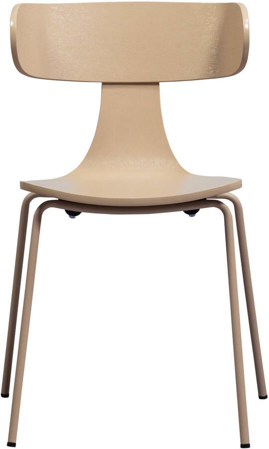 WOOOD Form Eetkamerstoelen Hout Metaal Zand Set van 2 - Foto 2