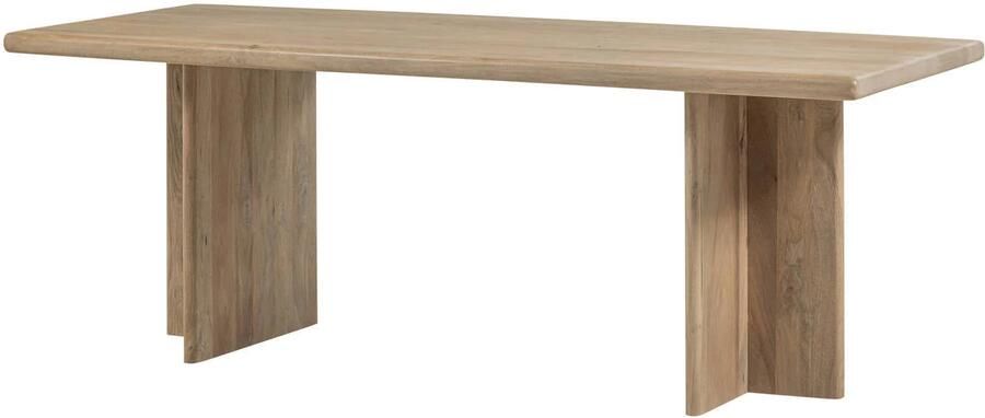 WOOOD Ato Eettafel 180 CM Mangohout Naturel 76x180x90