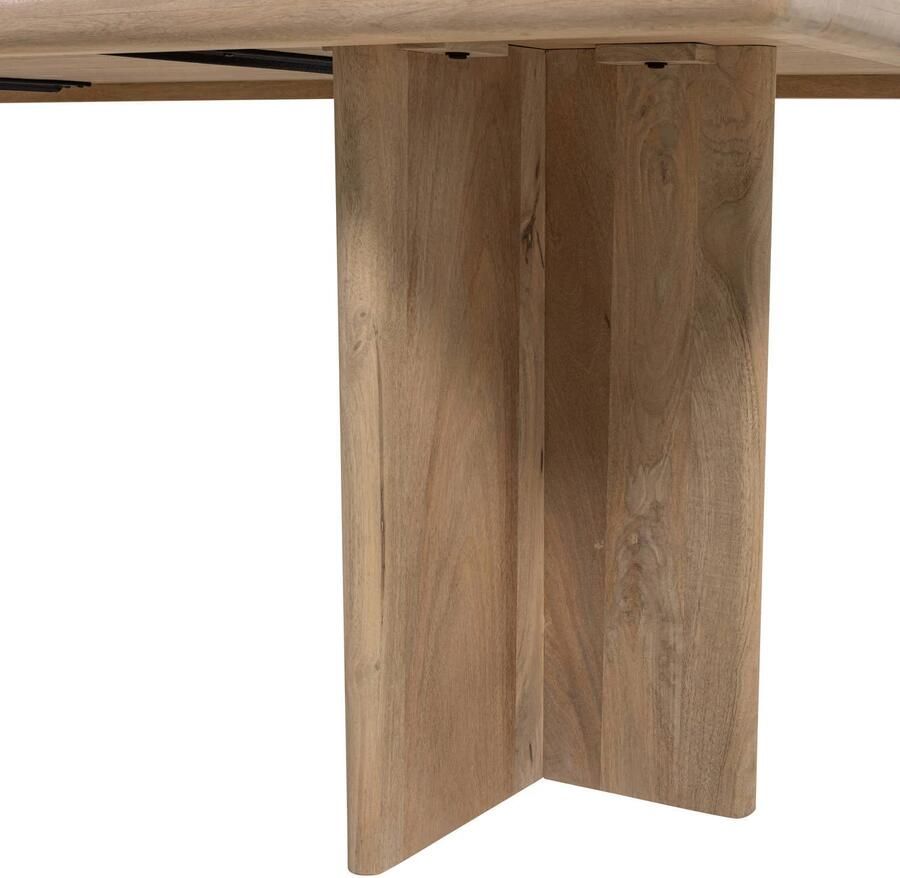 WOOOD Ato Eettafel 180 CM Mangohout Naturel 76x180x90 - Foto 3