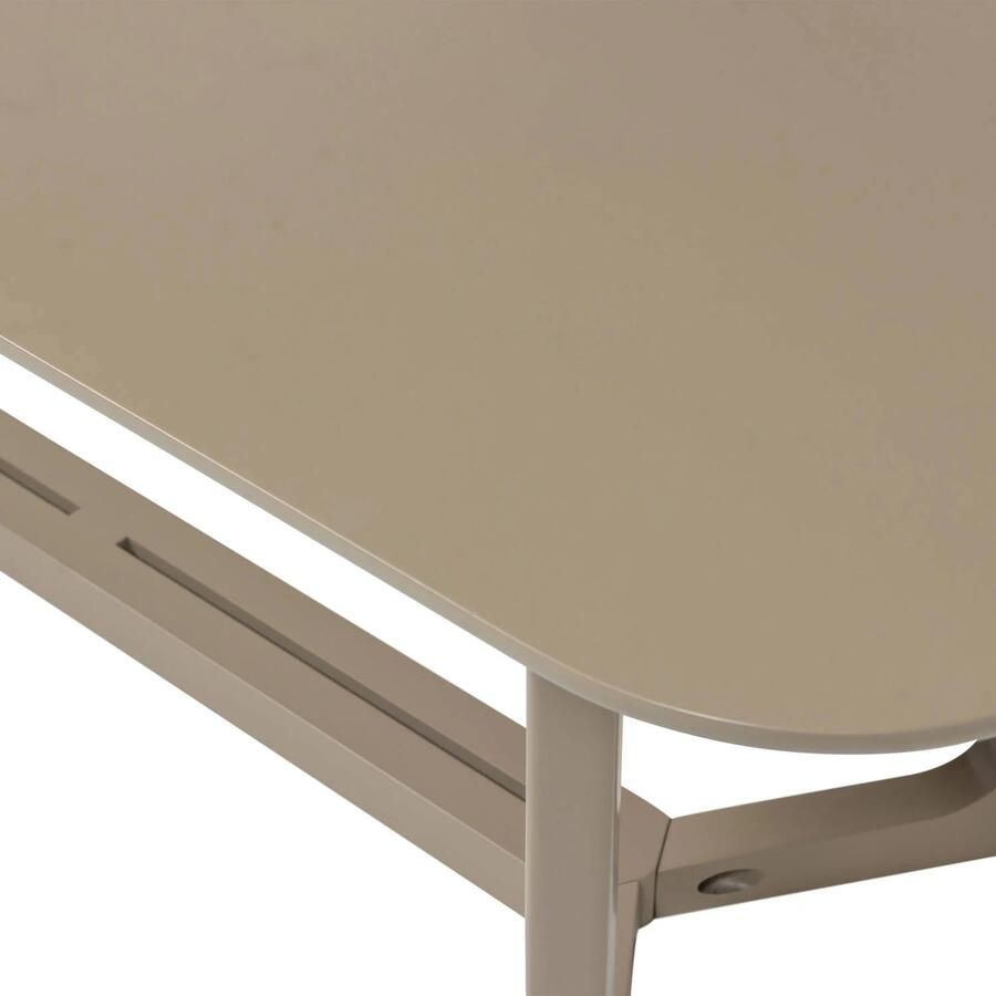 WOOOD Ferion Eettafel Mango Hout Mud 76x180x90
