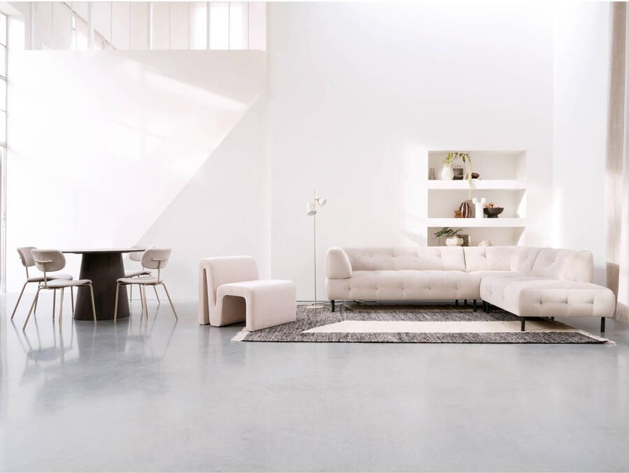 WOOOD Exclusive Ronde Eettafel Maan MDF 120cm donkerbruin Japandi - Foto 5