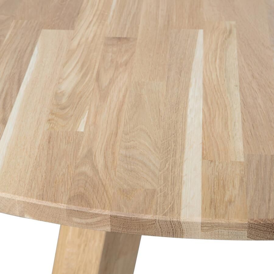 WOOOD Rhonda Eettafel XL Rond Eiken Naturel Ø150 cm - Foto 2