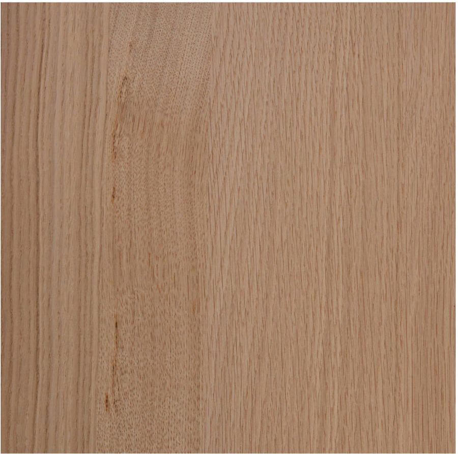 WOOOD Organische Eettafel Tablo Eikenhout Met 3-stand poot 130 x 130cm Naturel