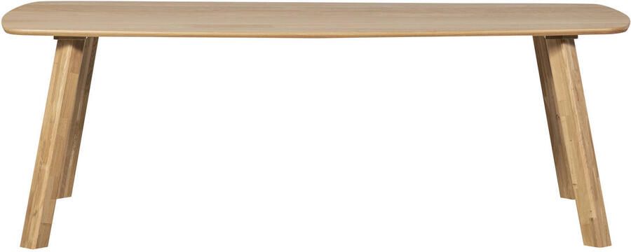 WOOOD Deens Ovale Eettafel Tablo Eikenhout 220 x 100cm Transparant Ovaal - Foto 3