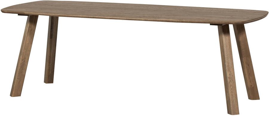WOOOD Deens Ovale Eettafel Tablo Eikenhout 220 x 100cm Cashmere Bruin - Foto 3