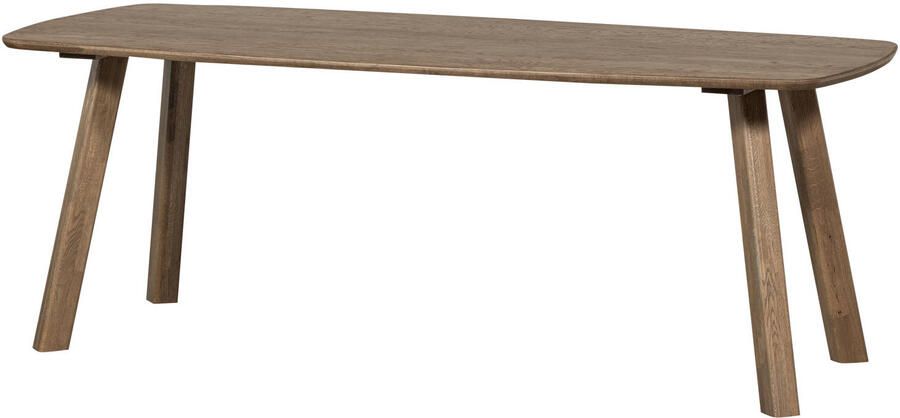 WOOOD Deens Ovale Eettafel Tablo Eikenhout 180 x 100cm Cashmere Bruin - Foto 3