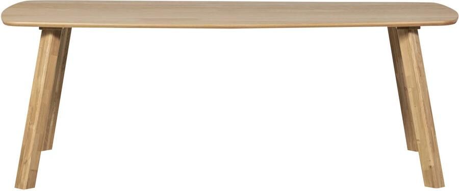 WOOOD Deens Ovale Eettafel Tablo Eikenhout 180 x 100cm Transparant - Foto 3