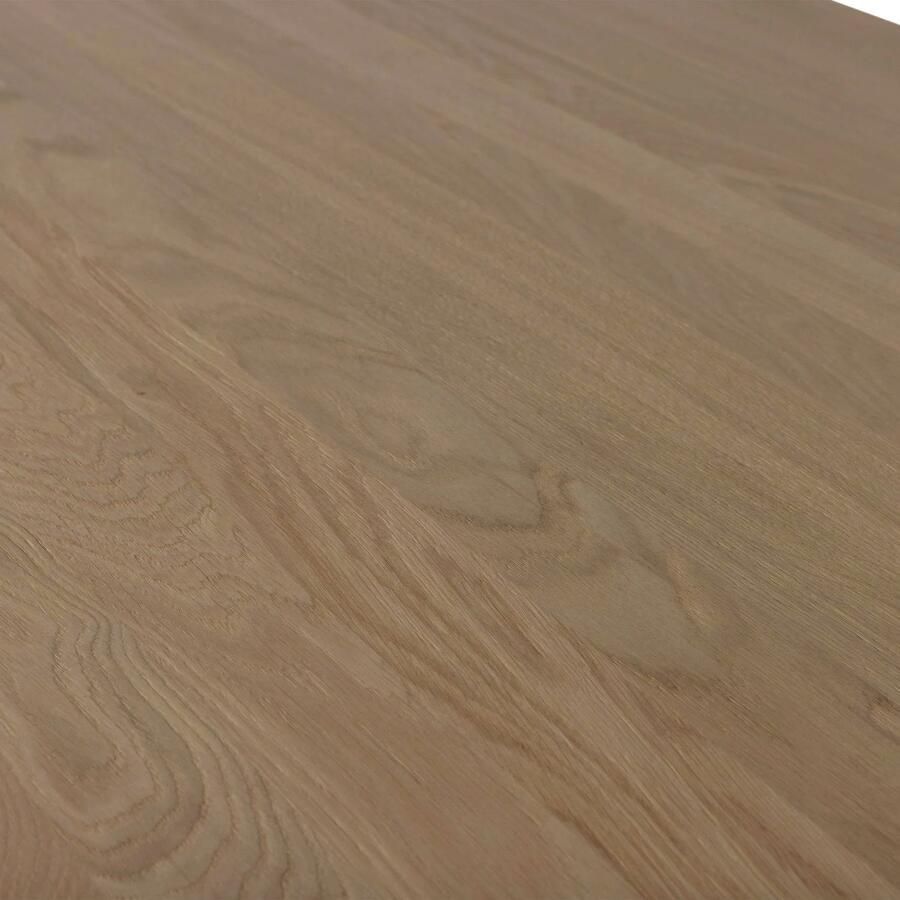 WOOOD Tablo Eettafel Afgerond DL 180 cm Eikenhout Transparant - Foto 3