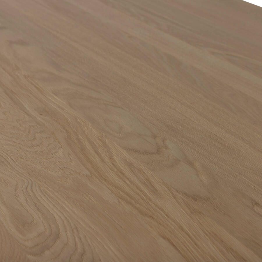 WOOOD Tablo Eettafel Afgerond DL 200 cm Eikenhout Transparant - Foto 2