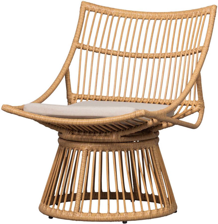 Exotan WOOOD Fauteuil Alatna Wicker Naturel 80x64x53 - Foto 4