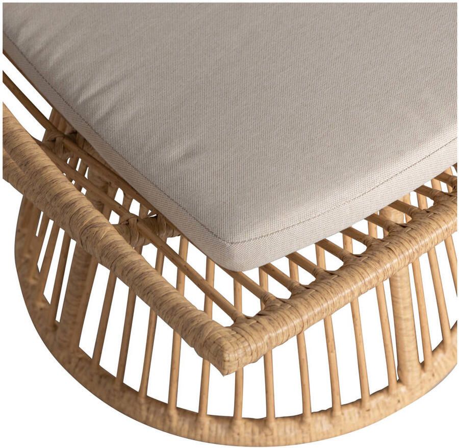 Exotan WOOOD Fauteuil Alatna Wicker Naturel 80x64x53 - Foto 2