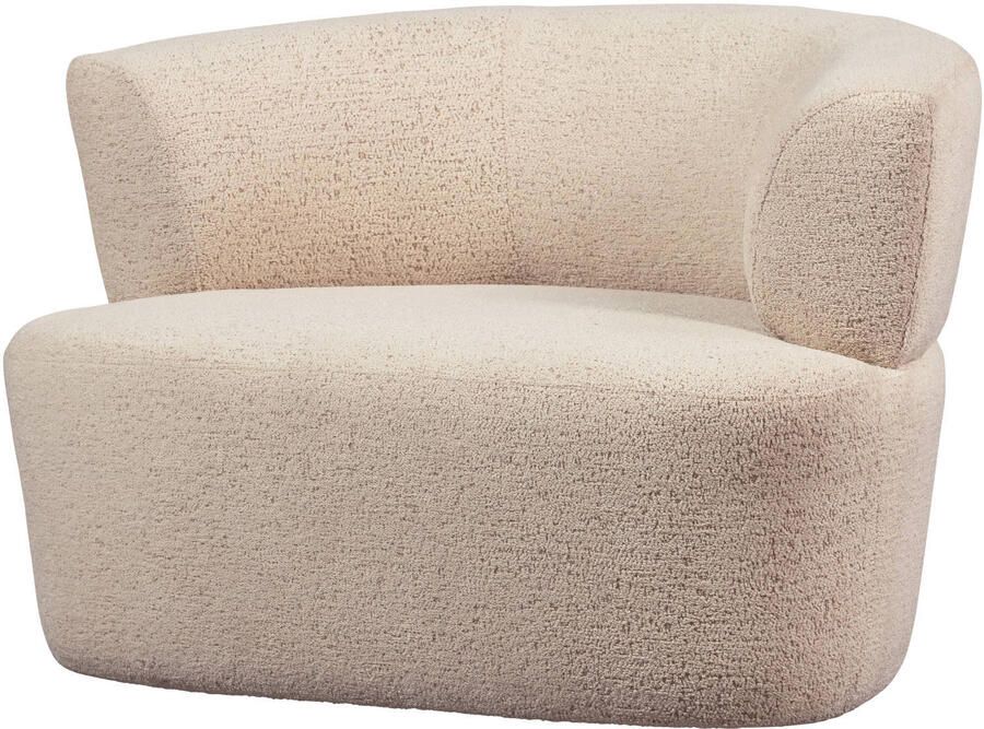 WOOOD Boris Fauteuil Polyester Warm Zand 70x103x80 - Foto 3
