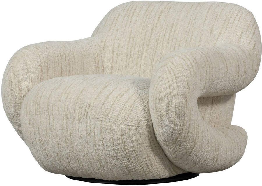 Woood Folke Fauteuil Chenille Naturel Melange 70x88x88 - Foto 3