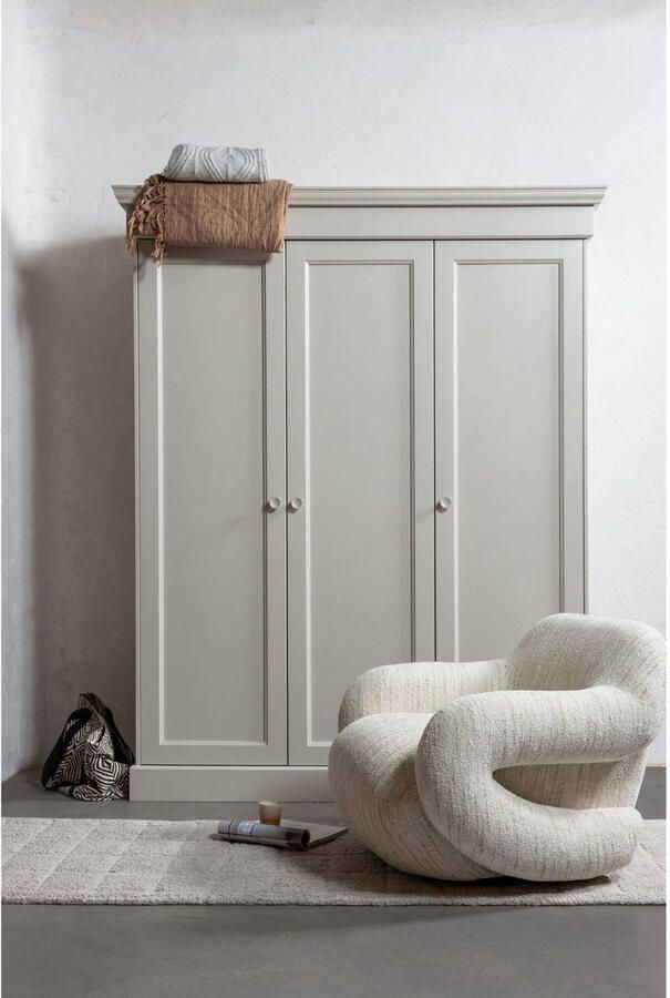 Woood Folke Fauteuil Chenille Naturel Melange 70x88x88 - Foto 2