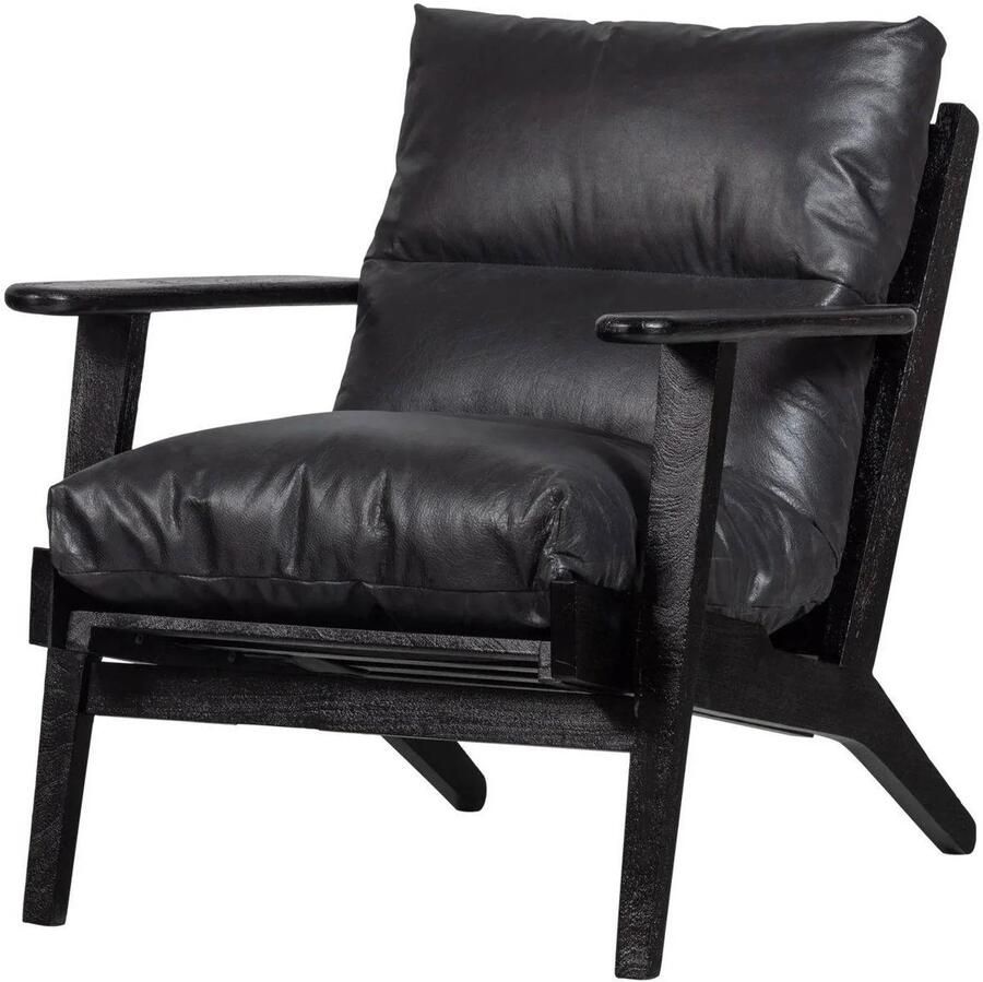 WOOOD Fauteuil Houston Frame van acaciahout maximale belasting 150 kg H 86 cm