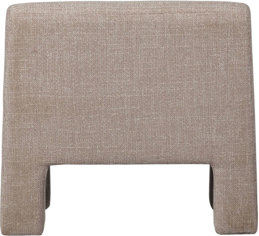 WOOOD Fauteuil Lavid geweven stof 4-poots frame h 73 cm x b 74 cm - Foto 5