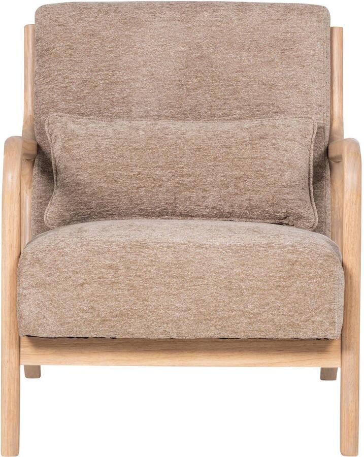 WOOOD Mark Fauteuil Chenille Zand 75x67x82 cm - Foto 3