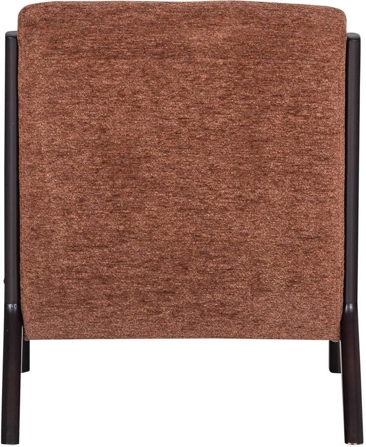 WOOOD Mark Fauteuil Chenille Bruin 75x67x82 cm - Foto 3