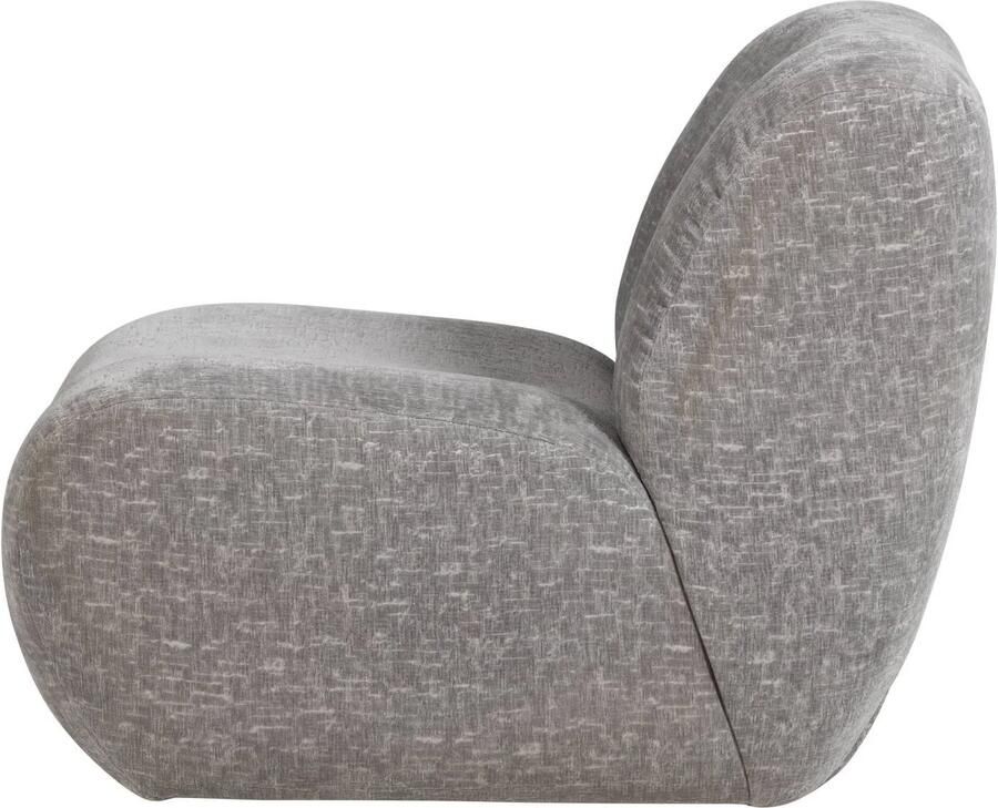 WOOOD Nomu Fauteuil Craquelé Velvet Lichtblauw 74x76x92 - Foto 3