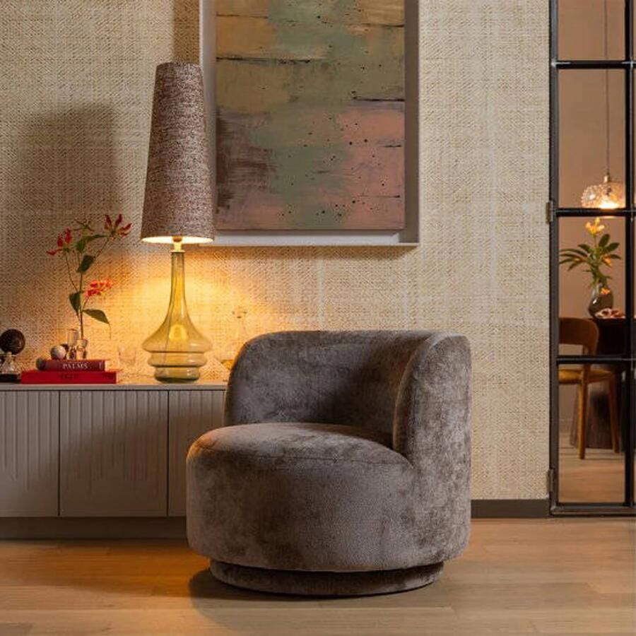 WOOOD Draaibare fauteuil Popular vrijstaand h 72 cm x b 81 cm