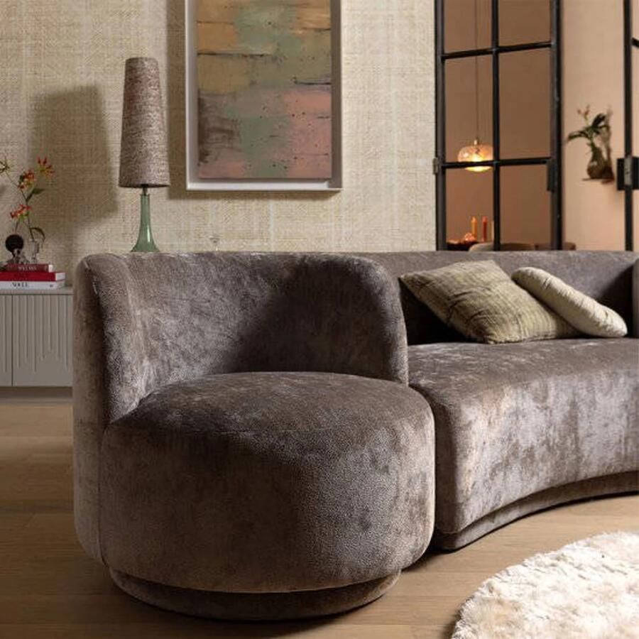 WOOOD Draaibare fauteuil Popular vrijstaand h 72 cm x b 81 cm - Foto 2