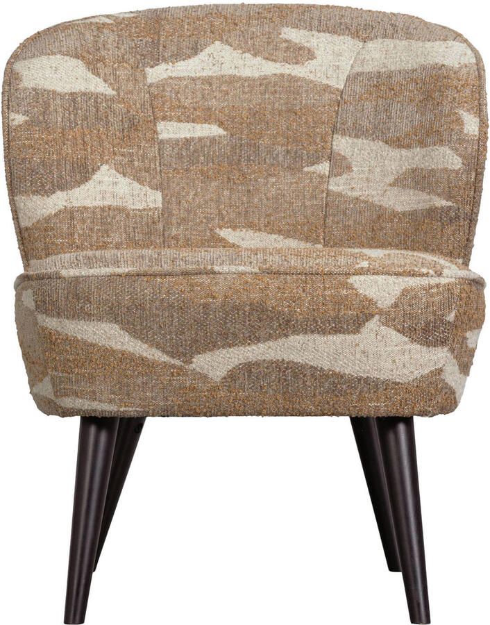 WOOOD Sara Fauteuil Geweven Stof Camouflage Dessin Groen 71x59x70 cm - Foto 4