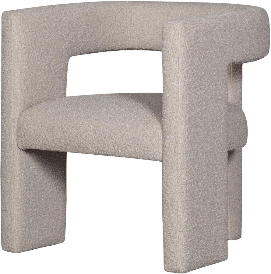 WOOOD Exclusive Fauteuil Tiwa Bouclé Beige - Foto 3