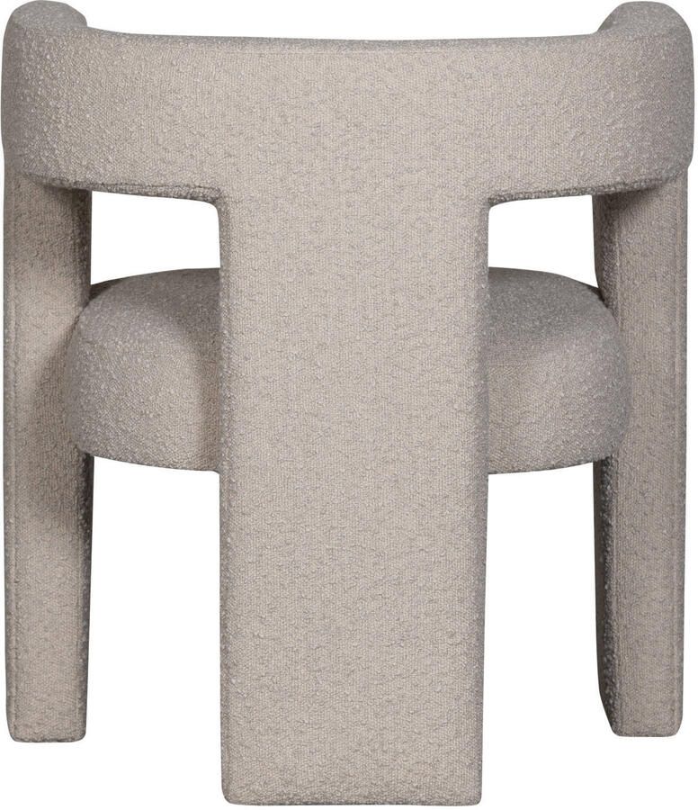 WOOOD Exclusive Fauteuil Tiwa Bouclé Beige