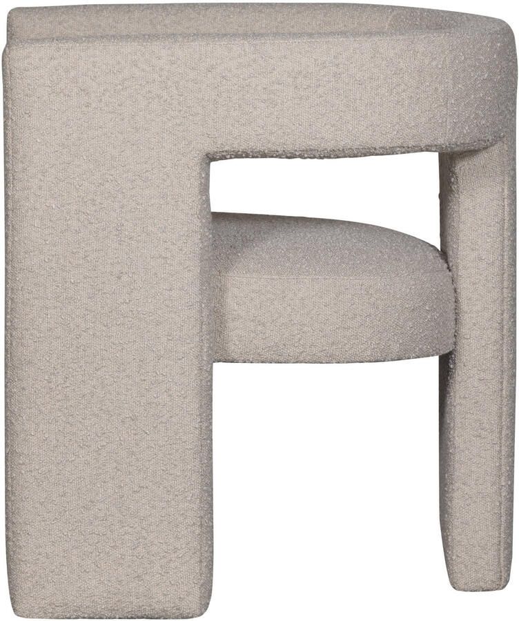 WOOOD Exclusive Fauteuil Tiwa Bouclé Beige - Foto 2