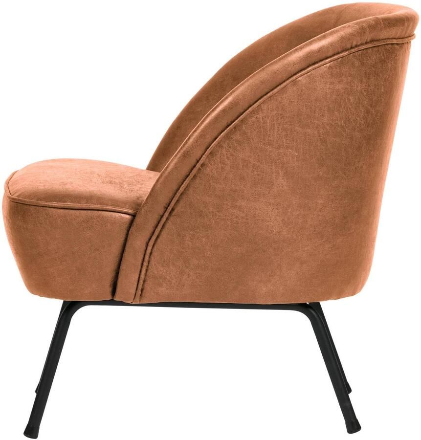 BePureHome Vogue Fauteuil Recycle Leer Cognac 69x57x70