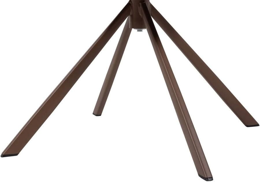 WOOOD Femke Eetkamerstoelen Bouclé Naturel Set van 2 - Foto 2