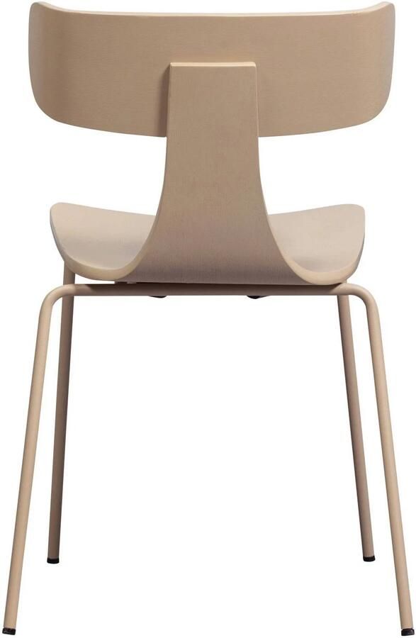 WOOOD Form Eetkamerstoelen Hout Metaal Zand Set van 2 - Foto 3