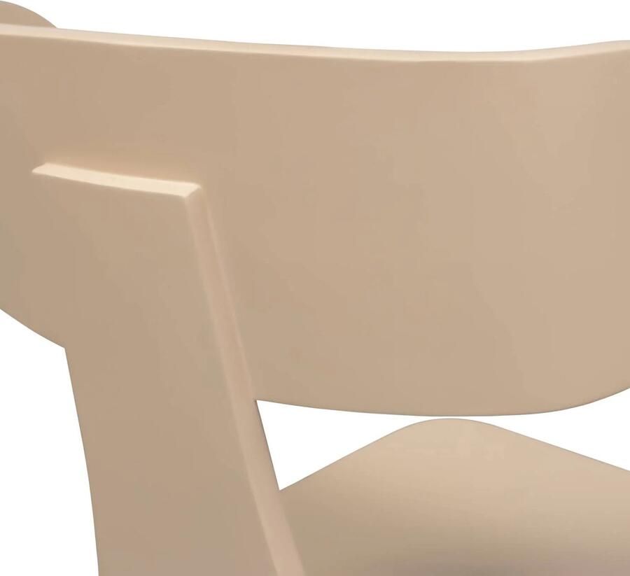 WOOOD Form Eetkamerstoelen Hout Metaal Zand Set van 2 - Foto 2