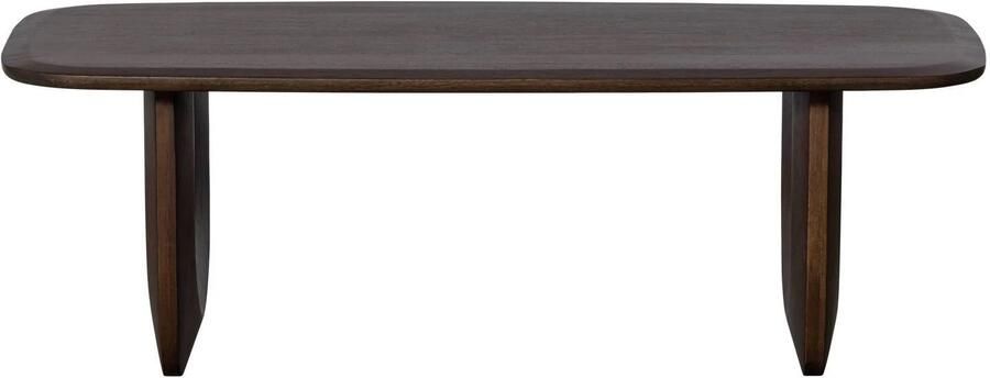 BePureHome Frequent Salontafel Royaal Tafelblad Massief Mangohout Walnoot Bruin 40x120x60 cm - Foto 3