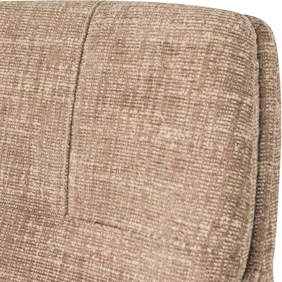 WOOOD Grant Eetkamerstoel Met Armleuning Melange Zand Beige 88x61x63 cm - Foto 2