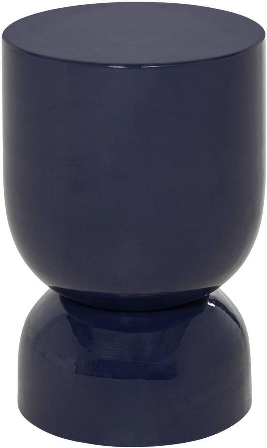 WOOOD Hekla Bijzettafel Metaal Donkerblauw 47x32x32