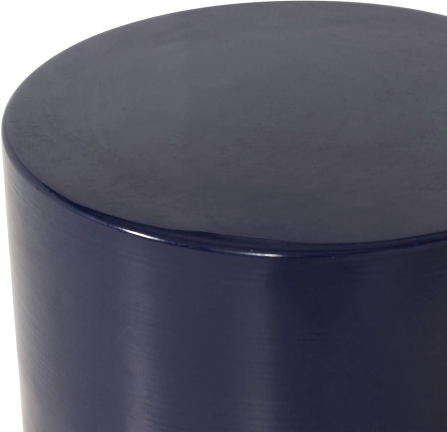 WOOOD Hekla Bijzettafel Metaal Donkerblauw 47x32x32 - Foto 2