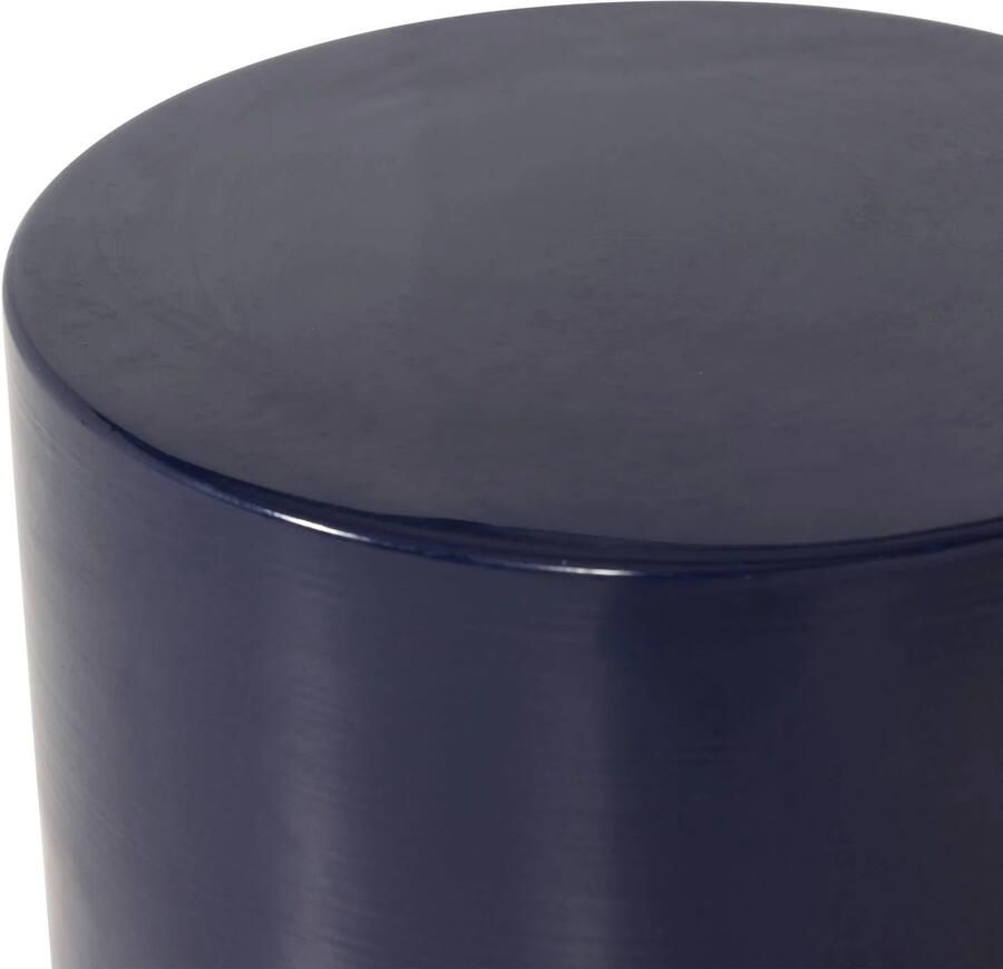 WOOOD Hekla Bijzettafel Metaal Donkerblauw 47x32x32 - Foto 2