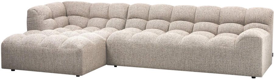 WOOOD Allure Chaise Longue Bank Links Polyester Naturel-79x324x165